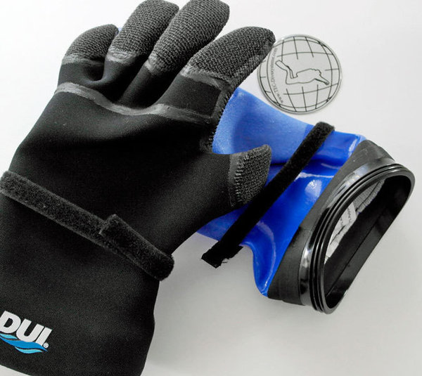 DUI Neopren Handschuhe mit Zip Seals