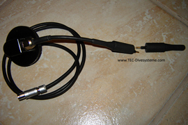 External heating cable entry