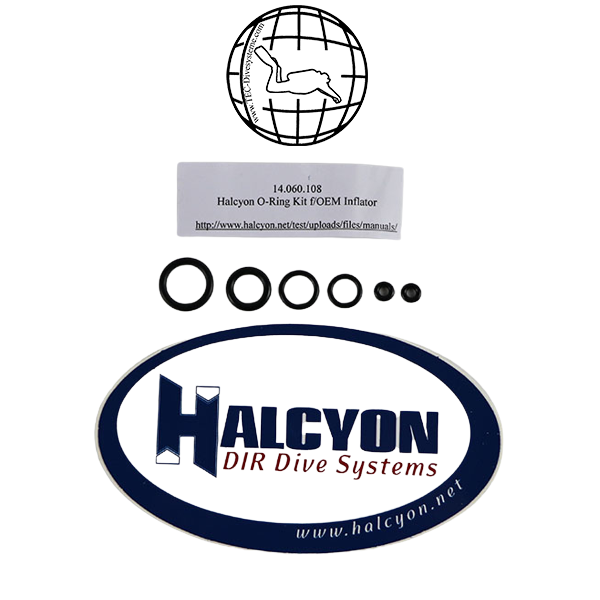 Halcyon Inflator O-Ring Kit