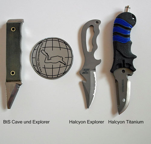 BtS Explorer and Cave knife
