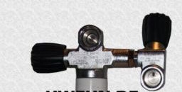 12L Stahlflasche Doppelventil drehbar / konkav